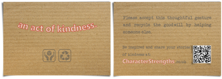 act of  kindness card